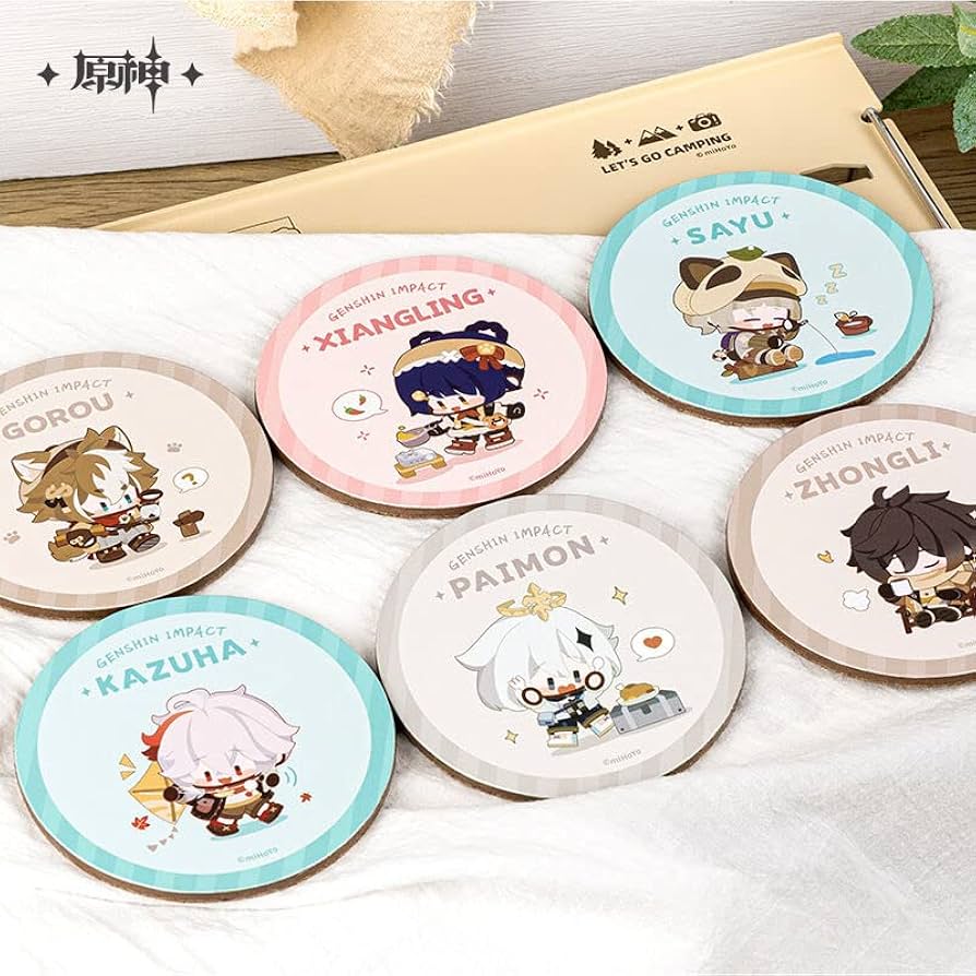 原神 元素コースター コンプセット 原神 元素コースター コンプセット